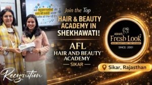 Read more about the article Join the BEST HAIR AND BEAUTY ACADEMY IN SHEKHAWATI Today