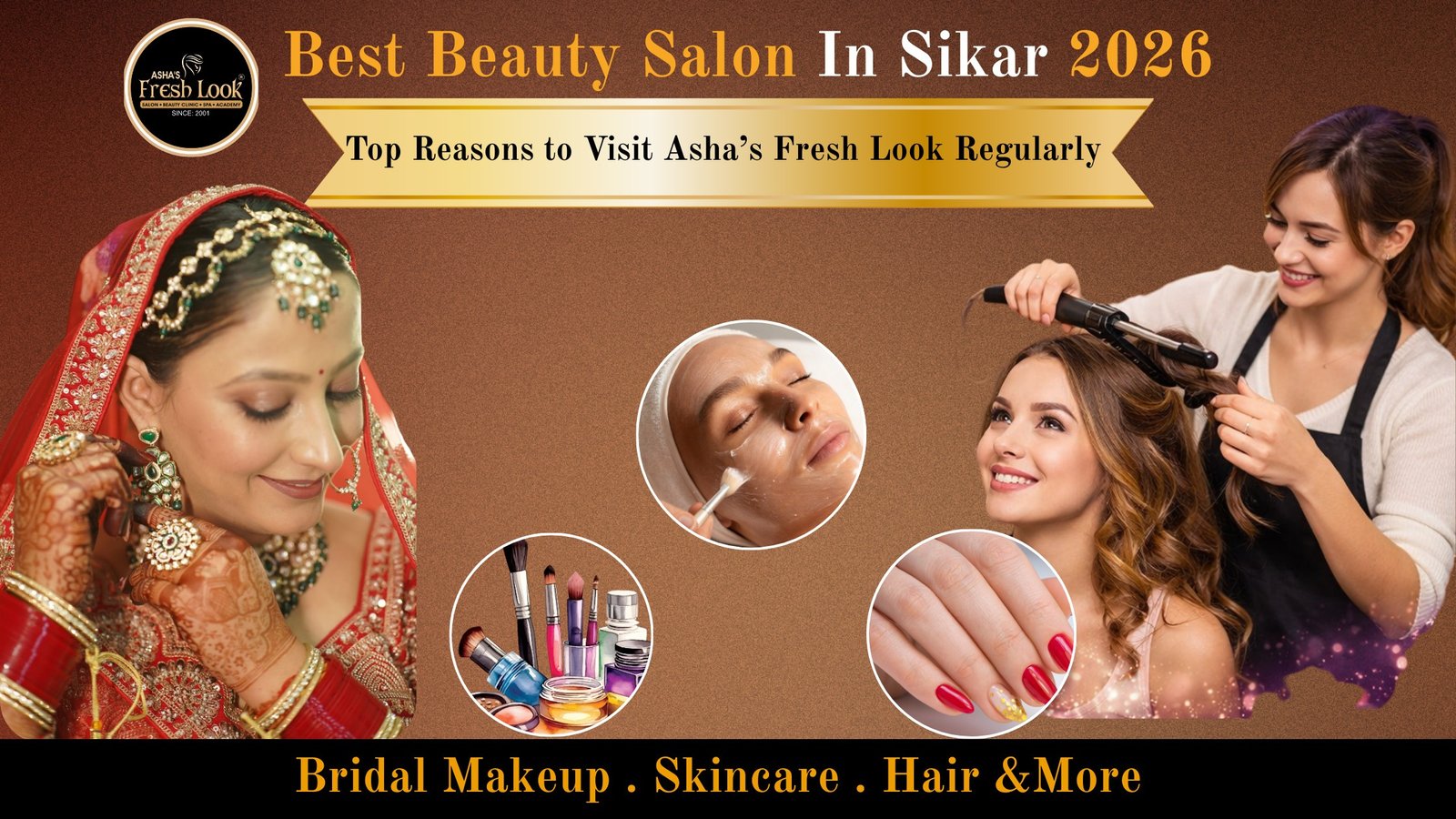 Read more about the article Best Beauty Salon in Sikar  – Top Reasons to Visit Asha’s Fresh Look Regularly