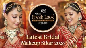 Read more about the article Latest Bridal Makeup Trends in Sikar for 2026 Weddings