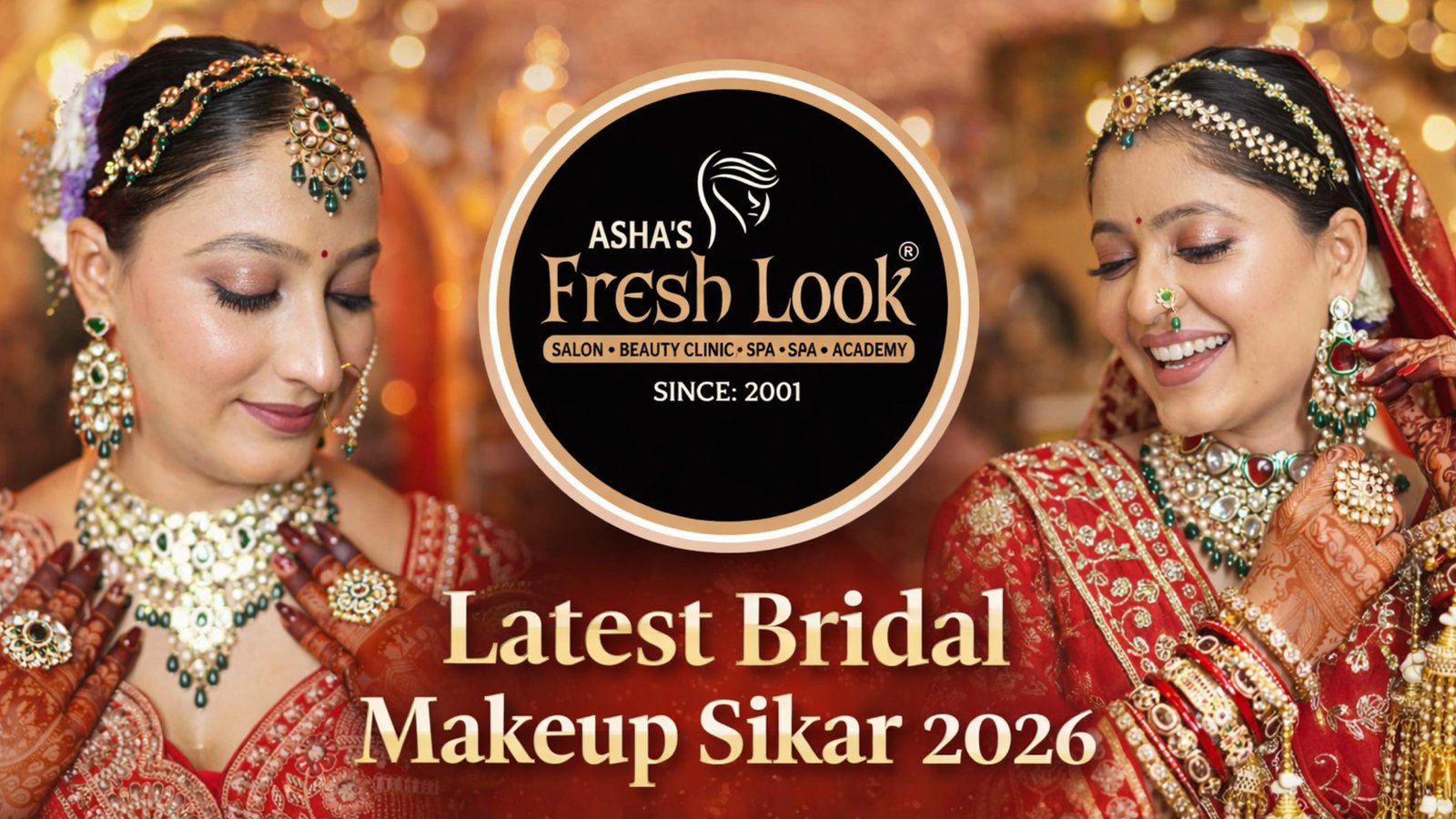 Read more about the article Latest Bridal Makeup Trends in Sikar for 2026 Weddings