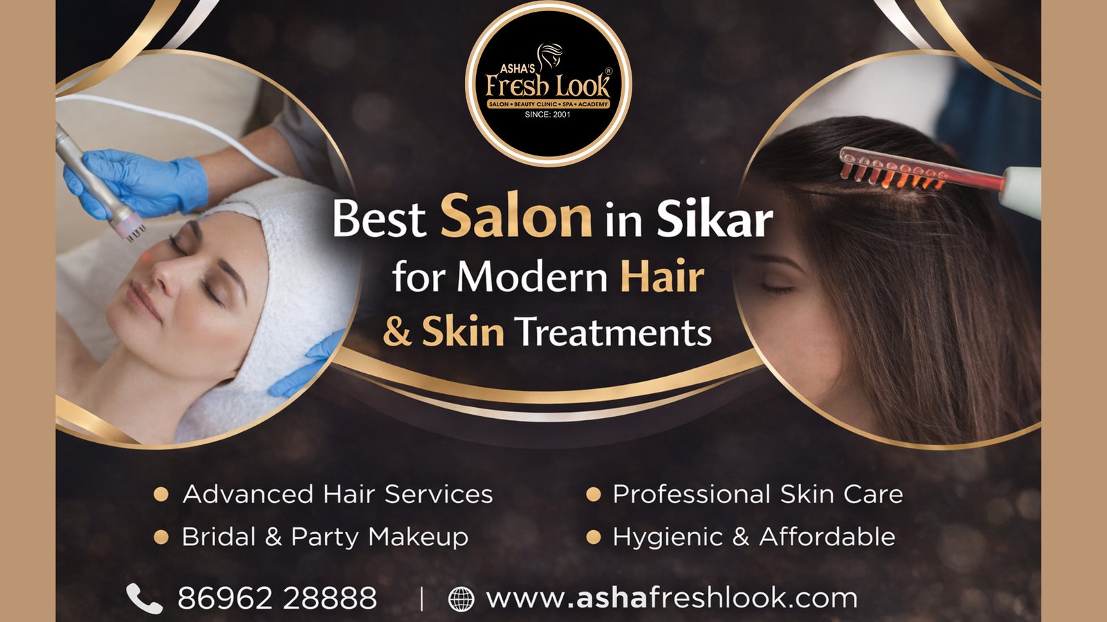 Read more about the article Best Salon in Sikar for Modern Hair & Skin Treatments