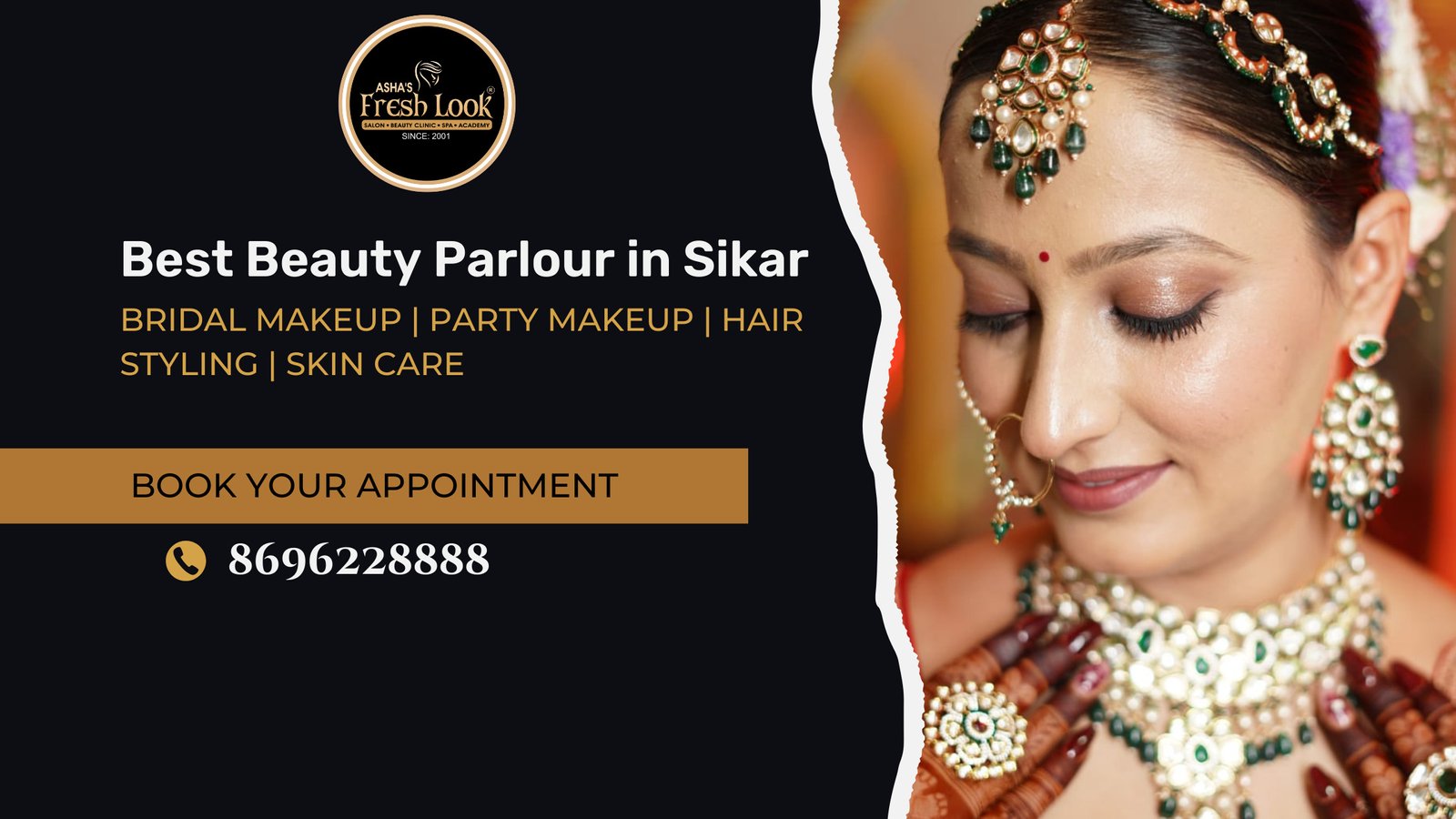 You are currently viewing 5 Reasons to Visit the Best Beauty Parlour in Sikar for Bridal Makeup