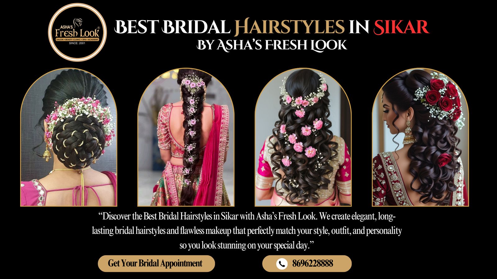 You are currently viewing Complete Guide to Best Bridal Hairstyle In Sikar for Modern Brides