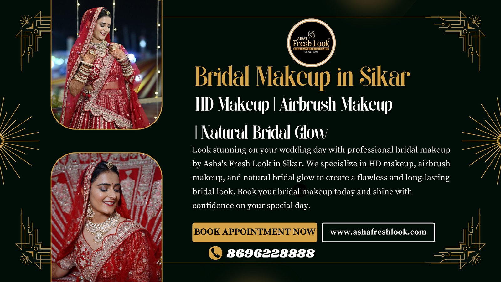 You are currently viewing Trending Bridal Makeup In Sikar Every Bride Should Know