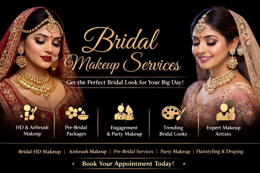 Bridal Makeup Salon in Sikar