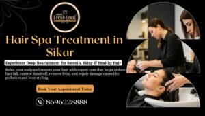 Hair Spa Benefits from the Best Hair Salon in Sikar