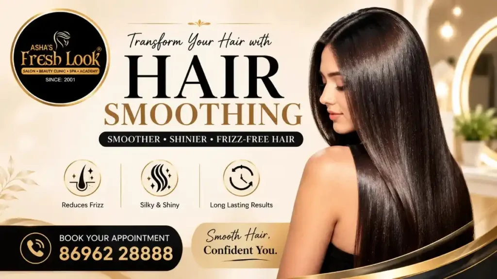 Hair smoothening