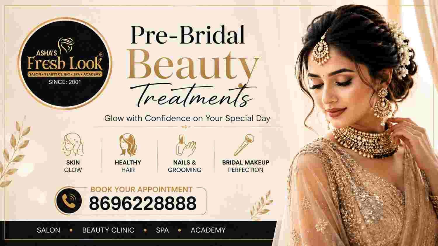 Read more about the article Pre-Bridal Beauty Treatments Every Bride Should Consider