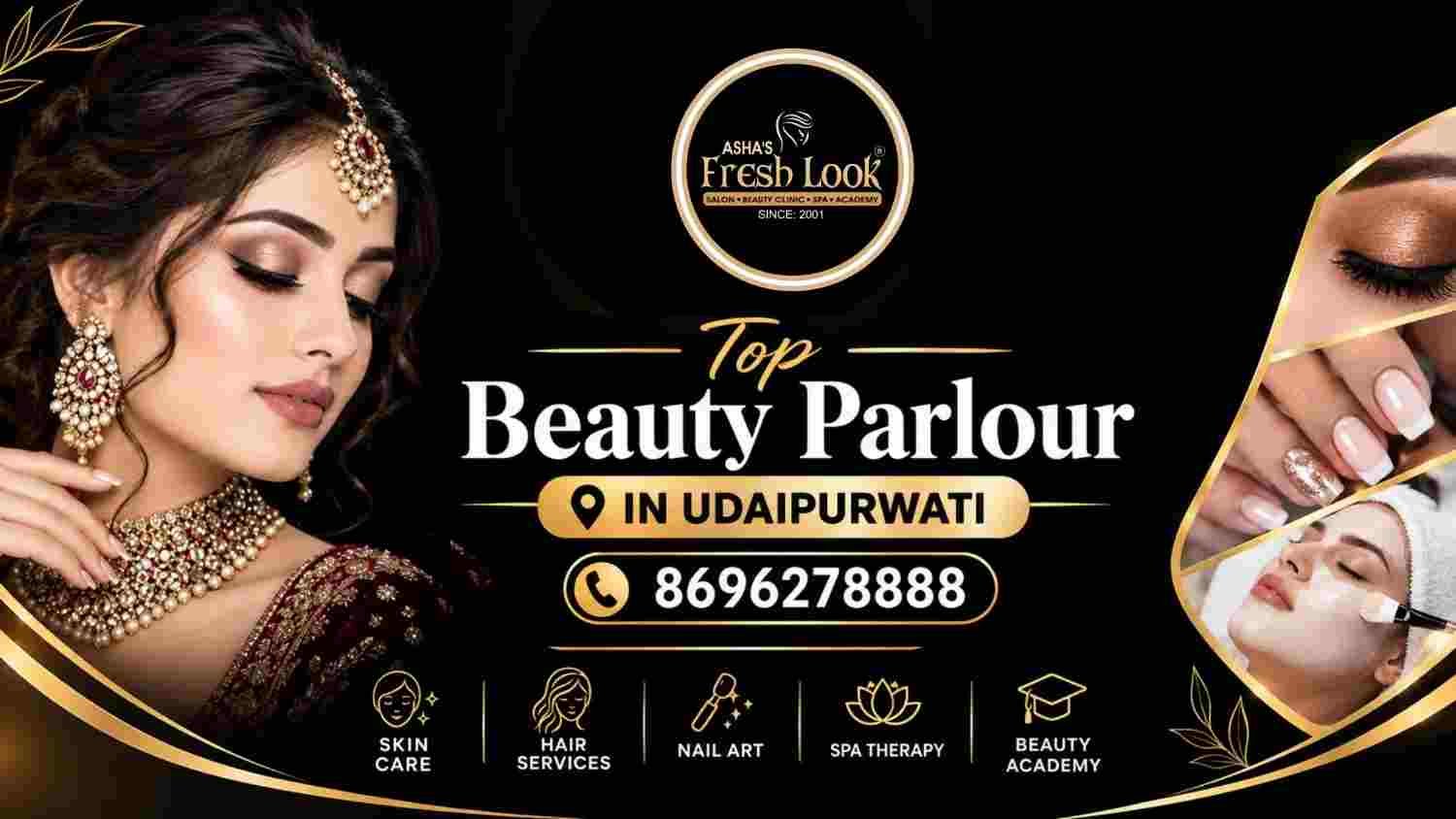 Read more about the article Top Beauty Parlour in Udaipurwati for Complete Beauty Care