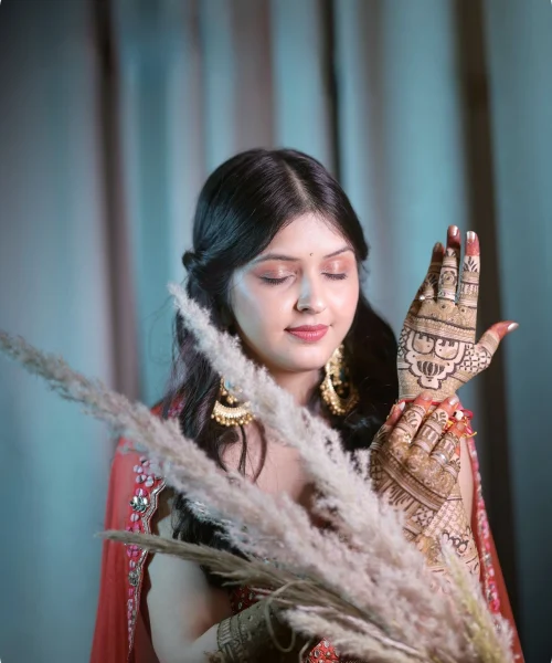 Mehndi Makeup Look | Best Makeup in sikar