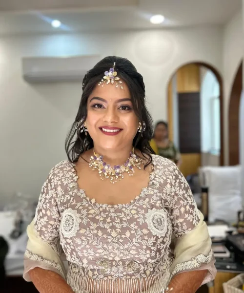 Reception Makeup Look